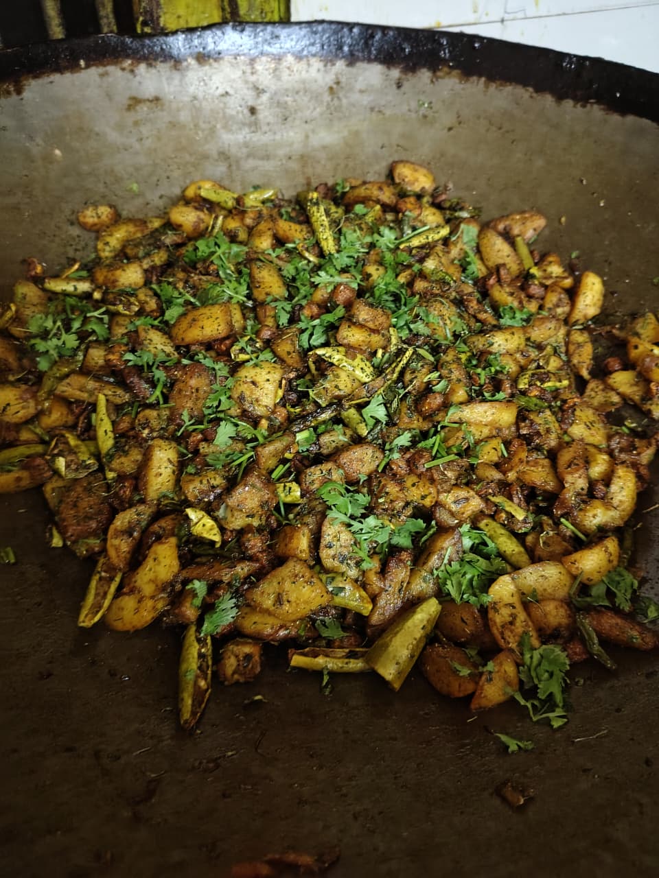 Vegetarian food at Hostels Wala