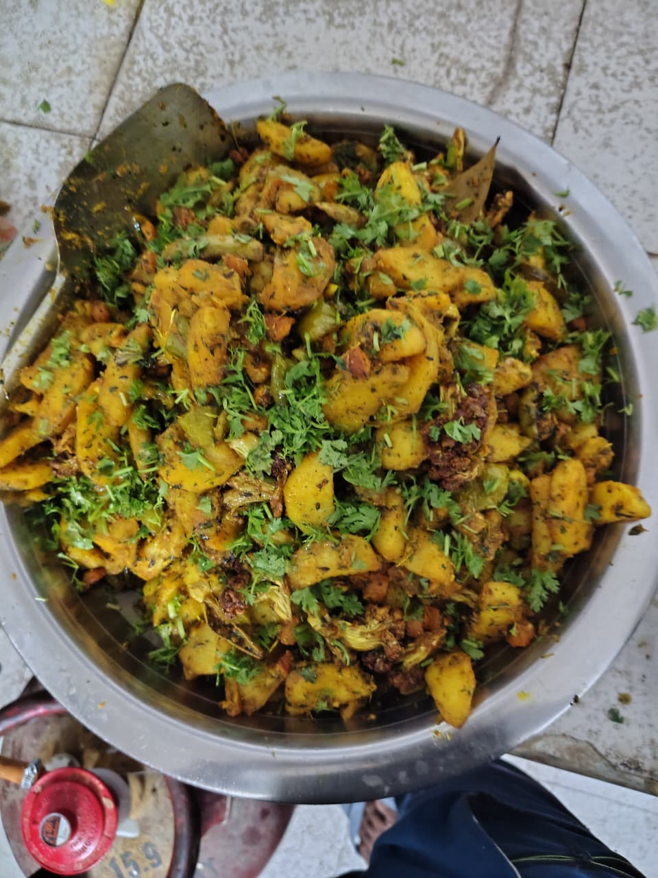 Evening snacks at Hostels Wala